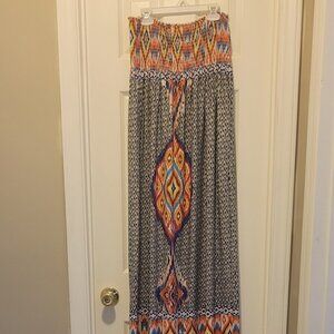 Bongo Strapless Summer Dress size M